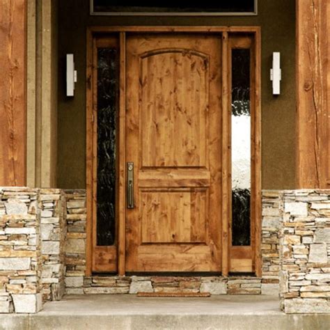Inspired by the Arts and Crafts movement of the mid-19th century, the Craftsman Knotty Alder 6 Lite Prehung Exterior Door from Krosswood Doors embraces handcrafted design and simple, yet thoughtfully made architecture. . Krosswood doors